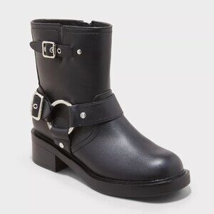 NEW Universal Thread™ Women's Connor Harness Buckle Ankle Boots 10W